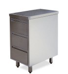 cassettiera inox